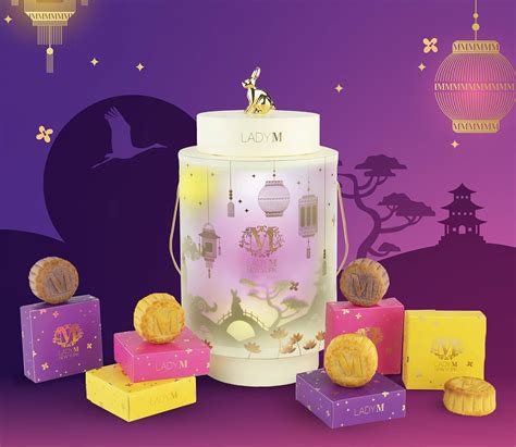 lady m's mooncakes.